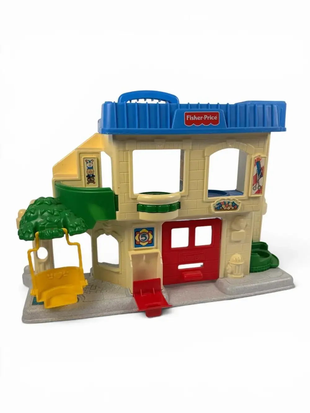 Vintage 1998 Fisher-Price Little People Main Street Playset